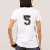 サバンナ5 Tシャツ (裏面)