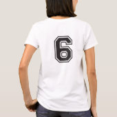 サバンナ6 Tシャツ (裏面)
