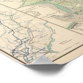 サバンナ、ガ及び周辺 ポスター (角)