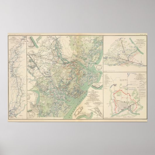 サバンナ、ガ及び周辺 ポスター (正面)