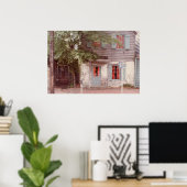 サバンナ・ガ最古の家のポスター ポスター (ホームオフィス)