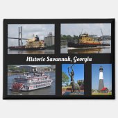 サバンナ・グルジアからのご挨拶 マグネット (正面)