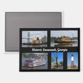 サバンナ・グルジアからのご挨拶 マグネット (正面/裏面)