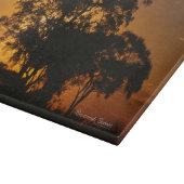 サバンナ・サンセット カッティングボード (角)