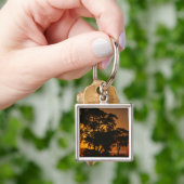 サバンナ・サンセット キーホルダー (手)