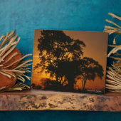 サバンナ・サンセット フォトプラーク (側面)