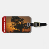 サバンナ・サンセット ラゲッジタグ (正面横)