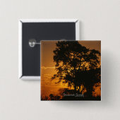 サバンナ・サンセット 缶バッジ (正面&裏面)