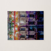 サバンナ・ジョージア・タウンusaウォーターフロント夕べリバー ジグソーパズル (横)