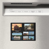 サバンナ,ジョージア・ホリデー・ハガキ マグネット (インサイチュ (食洗機))