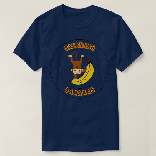 サバンナ・バナスゴバナナ Tシャツ (デザイン正面)