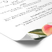 サバンナ ピーチ お飲み物 バー メニュー ポスター (角)