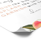 サバンナ ピーチ ミモザ バー サイン (角)