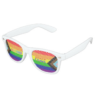 サバンナ・プライドLGBTQIA+お祝いサングラス レトロサングラス
