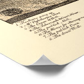 サバンナ, GAパノラママップ – 1734 ポスター (角)