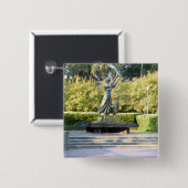 "サバンナ、GA " 缶バッジ (正面&裏面)