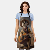 サバンナAメルカトのメロディGuitar Serenade エプロン (着用した状態)