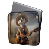サバンナAメルカトのメロディGuitar Serenade ラップトップスリーブ (正面左)