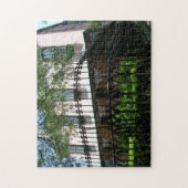 サバンナGAの南マンションの鉄工 ジグソーパズル (縦)