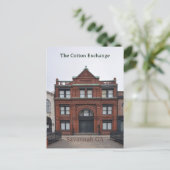 サバンナGA コットン取引所 写真 ポストカード (スタンド正面)