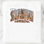 サバンナGA 長方形シール (バッグ)