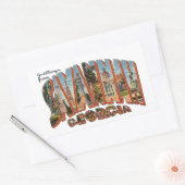 サバンナGA 長方形シール (封筒)