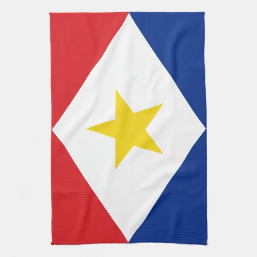 サバ国旗 キッチンタオル (縦)