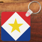 サバ国旗 キーホルダー (裏面)