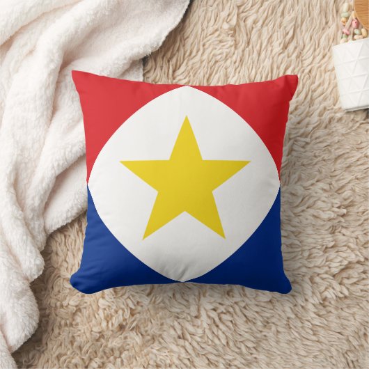 サバ国旗 クッション (ブランケット)