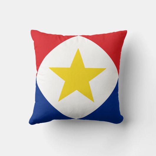 サバ国旗 クッション (裏面)