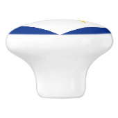 サバ国旗 セラミックノブ (側面)