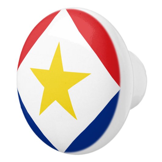 サバ国旗 セラミックノブ (右)