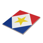 サバ国旗 タイル (側面)