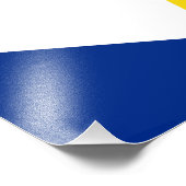 サバ国旗 フォトプリント            (角)