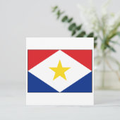 サバ国旗 招待状 (スタンド正面)