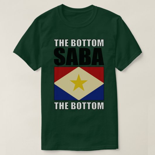 サバ国旗 Tシャツ (デザイン正面)