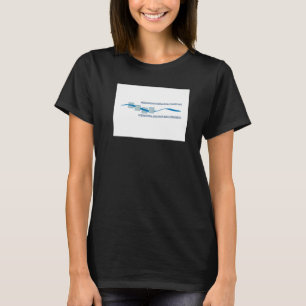 サバ国際的川流域コミッション国旗 Tシャツ