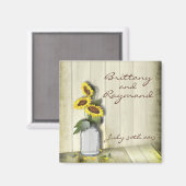 サバ素朴ラ付きカントリーメイソンジャー マグネット (正面/裏面)