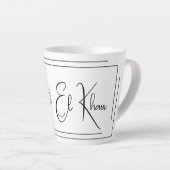 サバ・エル・カー（グッド・モーニング）コンボ カフェラテマグ (右アングル)