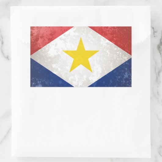 サバ 長方形シール (バッグ)