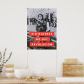 サパティスタ革命女性史的ポスター ポスター (キッチン)