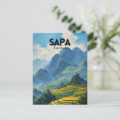 サパベトナムを訪れる ポストカード (スタンド正面)