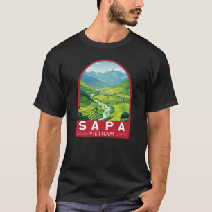 サパベトナムトラベルアートヴィンテージ Tシャツ