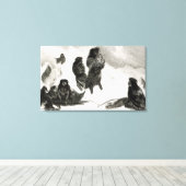 サパロスで貿易に行くフーギ人 キャンバスプリント (インサイチュ (ウッドフロア))