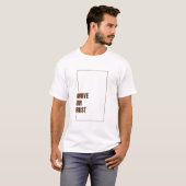 サビないために動く Tシャツ (正面フル)