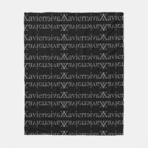 サビエルのパーソナライズな毛布