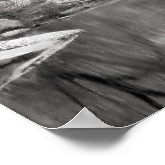 サビノクリークインウィンターフォト ポスター (角)