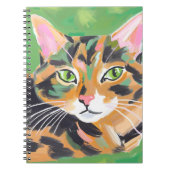 サビ猫 ノートブック (正面)