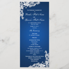 サファイアおよびフローラ結婚式 プログラム