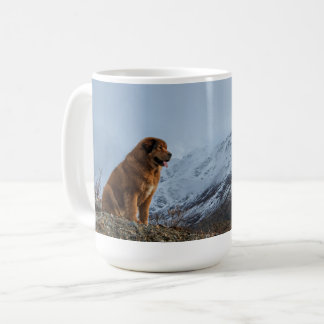 サファイアとともに山の空気を感じる コーヒーマグカップ